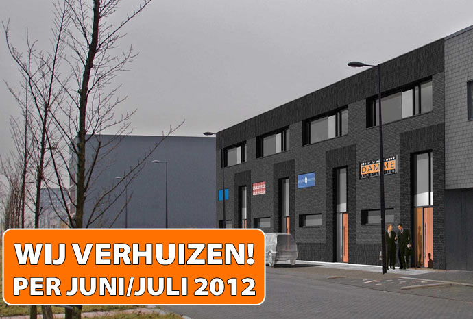 Wij verhuizen per April 2012