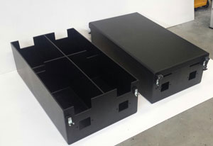 maatwerk accubak kunststof